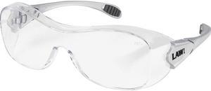 Law OTG Law Over the Glasses Safety Glasses, Clear Anti-Fog Lens
