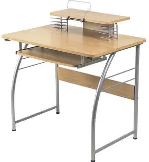 Lorell Computer Desk Laminate 23-3/5"x35-2/5"x35-1/5" MPL 14337