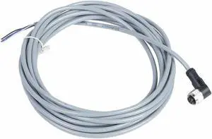 TELEMECANIQUE SENSORS XZCPV1241L5 Cordset,16.4 ft.,Gray,250VAC/300VDC