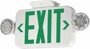 Hubbell Lighting - Compass Exit Sign with Emergency Lights  CCGRC