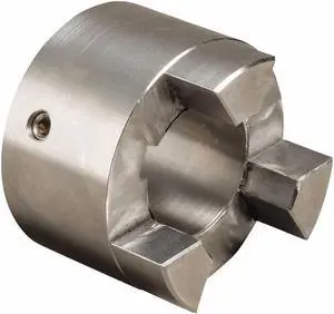 TB WOOD'S SS09512 Jaw Coupling Hub,SS095,Stnls Stl,1/2"