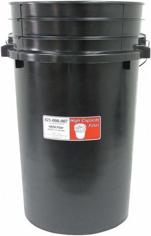 ATRIX 421-000-007 7 Gallon HEPA Filter Bucket