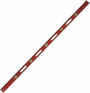 Kraft Tool I-Beam Level,Alum,Red,72 in L,10 Vials  SLHD72