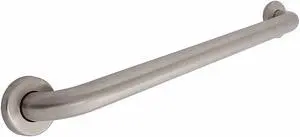 Taymor Grab Bar,Stainless Steel,Satin,18" L HAWA 01-C230018
