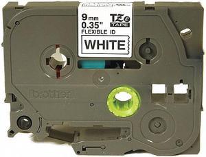 Brother Label Tape Cartridge Black/White   Wire Marking TZeFX221