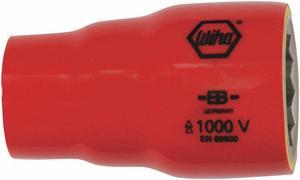 1-1/4" Chrome Vanadium Insulated Socket with 1/2" Drive Size and Chrome Finish