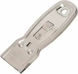 HYDE 13010 Glass Scraper, Flexible, 1-1/2", Steel