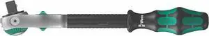 WERA 05003600001 1/2" Drive 72 Geared Teeth Round Head Style Hand Ratchet,