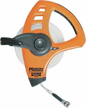Keson Long Tape Measure,1/2Inx50m,Orange/Black HAWA FLT50MM