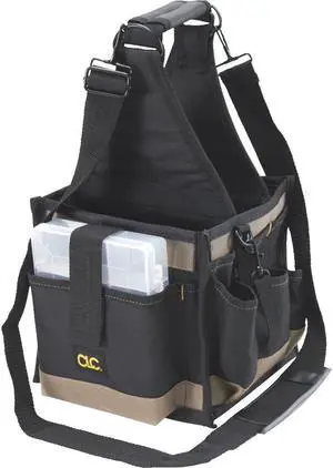 28Pkt Tool Pouch CUSTOM LEATHERCRAFT Tool Carriers 1526 084298015267