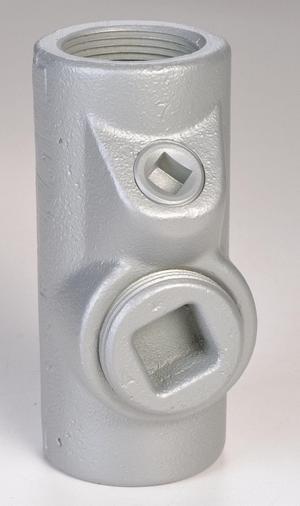 APPLETON ELECTRIC EYF-125AL IMC Sealing, 1-1/4 in, Threaded, Aluminum, Powder