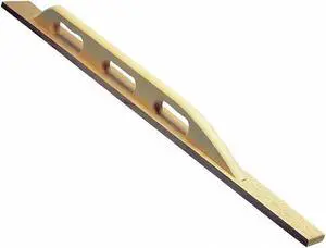 KRAFT TOOL CF259 Tapered Hand Darby,Sq,45 in,Mahogany