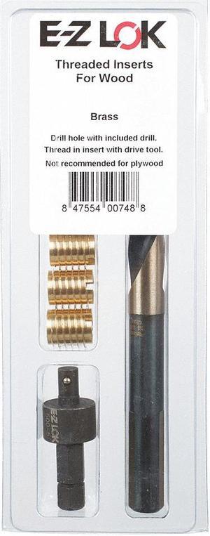 E-Z LOK EZ-400-5 Thread Repair Kit, Knife Thread Inserts, 5/16"-18, Plain