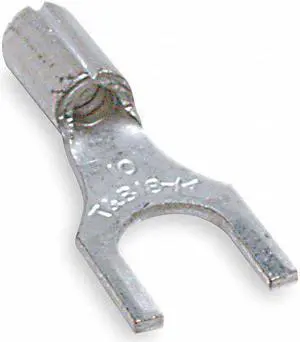 STA-KON B14-10F 18-14 AWG Non-Insulated Fork Terminal #10 Stud PK100