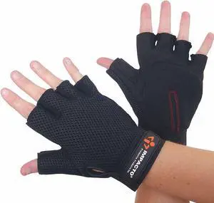 IMPACTO ST820650 Anti-Vibration Gloves, Carpal Tunn, XL, PR, Color: Black