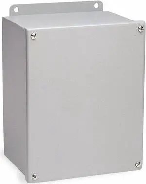 WIEGMANN B121206SC Captive Screws Electrical Enclosures, 12 in H, 6 in D, 12 in