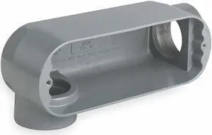 HUBBELL KILLARK OLR-6 Conduit Outlet Body,2 In.