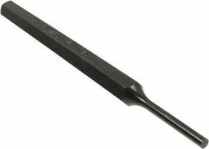 MAYHEW PRO 21002 Pin Punch,4-3/4in L,1/8in Tip,Steel,BO