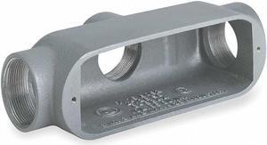 Hubbell Killark Conduit Outlet Body,TB,1 In.  OTB-3