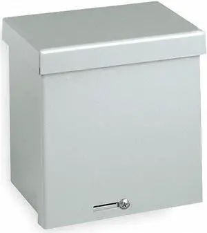 Wiegmann Enclosr,Metallc,15In.H x 12In.W x 4In.D  RSC121504