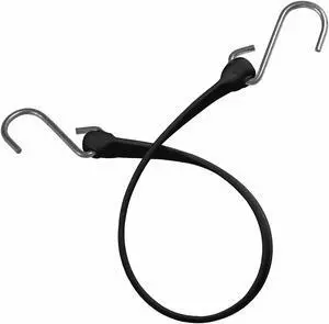 THE BETTER BUNGEE BBS36SBK Polystrap,Black,36 in. L,SS