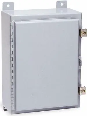 Wiegmann Enclosure Gray ANSI 61 Polyester Powder   N12241608