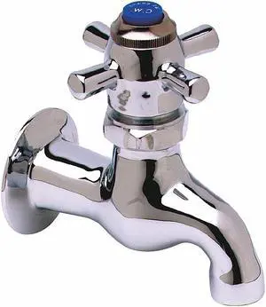 Lavatory Faucet, 1H, CW, 4 Cross, 1/2 In