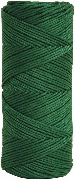 Kraft Tool Masons Line,500 ft,Braided Nylon,Green  BC341