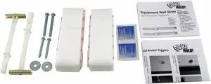 QUAKEHOLD! RW.2X48.W.2.1 Equipment Wall Strap,White