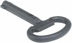 HUBBELL-WIEGMANN N41214TVPK Key, Key Accessory, Zinc