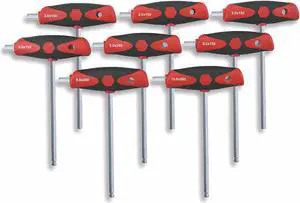 WIHA 54095 8 Piece Metric T-Shape Hex Key Set, 54095