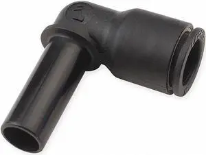 LEGRIS 3182 04 00 Push-Fit Elbow Fitting, 5/32 in or 4mm Tube Size,