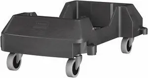 Rubbermaid Container Dolly,200 lb. Load Cap.,Black  1980602