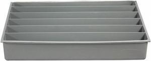 Durham Mfg Compartment Drawer Insert Plastic Gray 124-95-06/HOR-IND