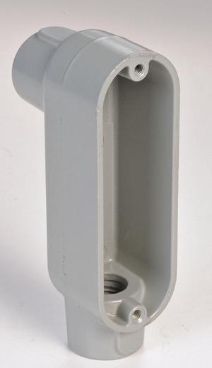 APPLETON ELECTRIC LB50T-A Conduit Outlet Body,LB,1/2 In.