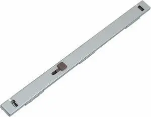 ABUS 07050 56.75-Inch Chrome File Bar 5 Drawer, Grey