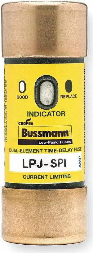 Bussmann Fuse,  35A,  Class J,  LPJ-I Series,  Time Delay   LPJ-35SPI