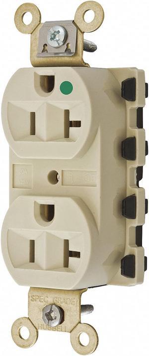 SNAPCONNECT SNAP8300IA 20A Duplex Modular Receptacle 125VAC 5-20R IV