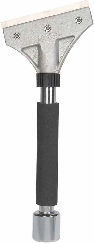 HYDE 19425 Floor Scraper,Stiff,5",Carbon Steel