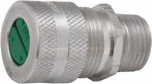 Raco Enhanced Rating Cord Connector Silver  Aluminum  4801-0