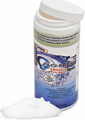 RECTORSEAL 68708 Water Heater Cleaner,2-1/2 in.L x 11in.H