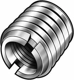 E-Z LOK 303-004 Thread Insert,SS,4-40,1/4 L,Pk10