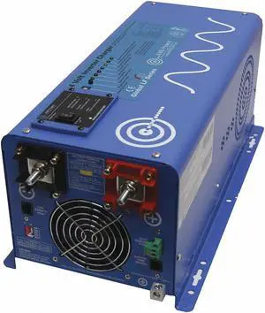 Aims Power Inverter Charger, 20-32VDC, 3000W   PICOGLF30W24V120VR