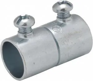 Raco 3/4" EMT Set Screw Coupling, 1-59/64" Overall Length  Includes Clamp 2023
