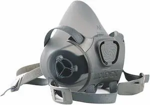MOLDEX 7802 Half Mask Respirator, 7800, Not Rated, Bayonet, Size M 0 Cartridges