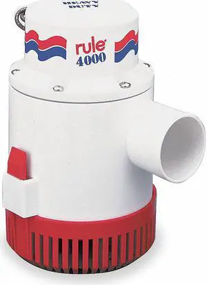 RULE 4000 NON AUTOMATIC BILGE PUMP 12V