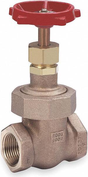 MILWAUKEE VALVE 1176 1/2 Gate Valve,Class 200,1/2 In.