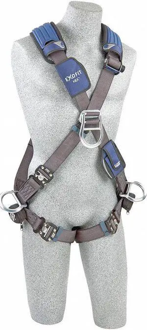 3M DBI-SALA 1113112 ExoFit NEX(TM) Full Body Harness, L, 420 lb., Not