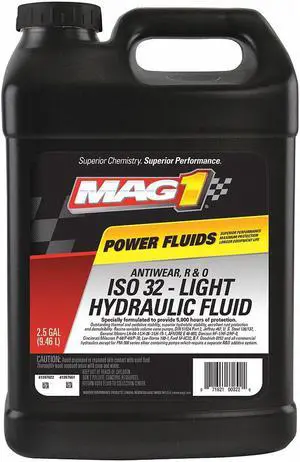 MAG 1 MAG00322 2.5 gal Jug, Hydraulic Oil, 32 ISO Viscosity, 10W SAE