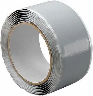 3M 1-10-SJ3532N Reclosable Fastener, Rubber Adhesive, 30 ft, 1 in Wd, Black